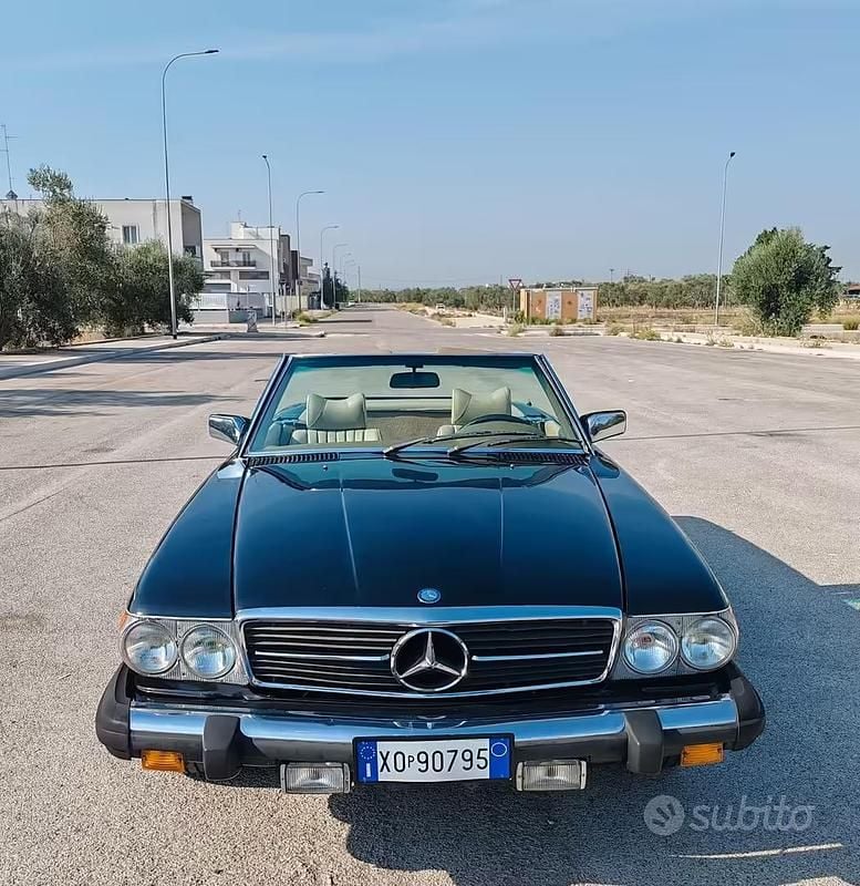 Usata Mercedes SL450 1970 Nero Cabrio