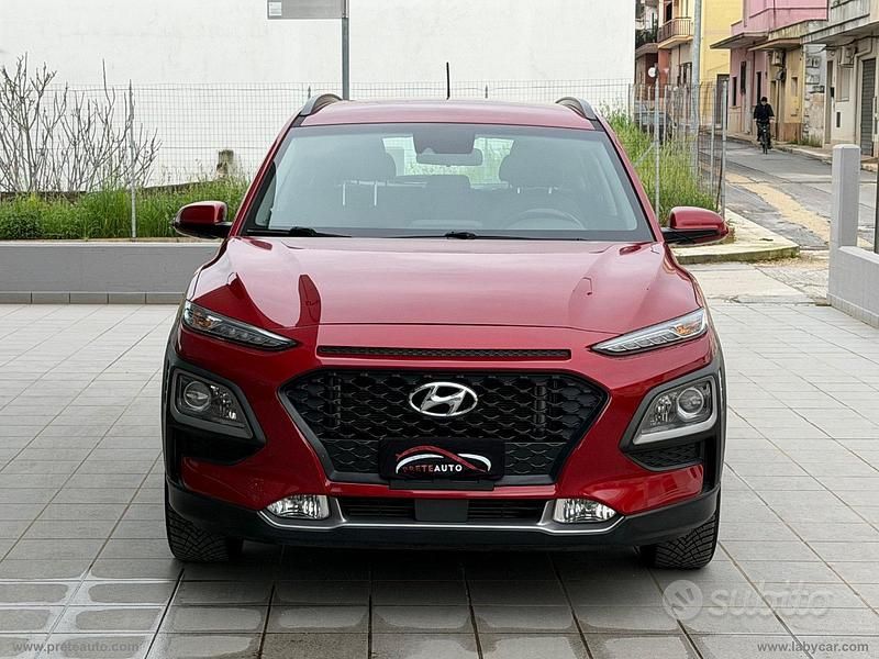 Usata Hyundai Kona Style 116 CV (85 kW) 2019 Rosso SUV