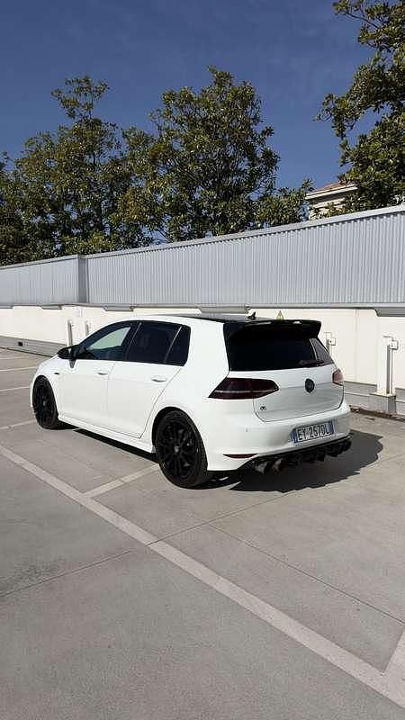 Usata VW Golf VII R 400 CV (294 kW) 2015 Bianco Berlina