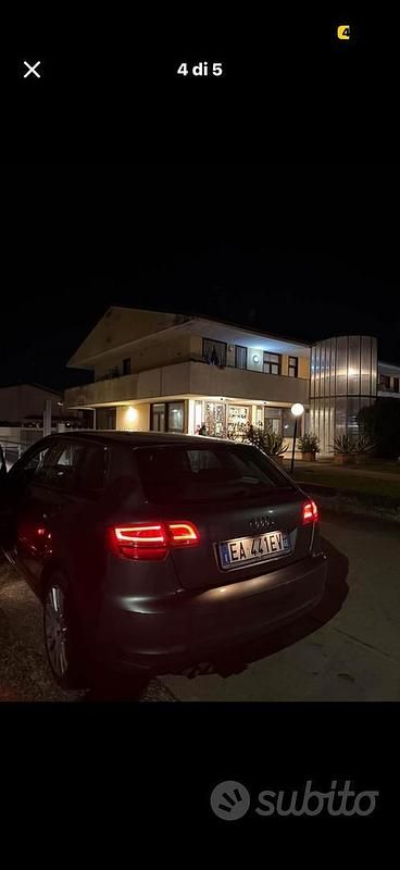 Usata Audi A3 105 CV (77 kW) 2010 Grigio Utilitaria