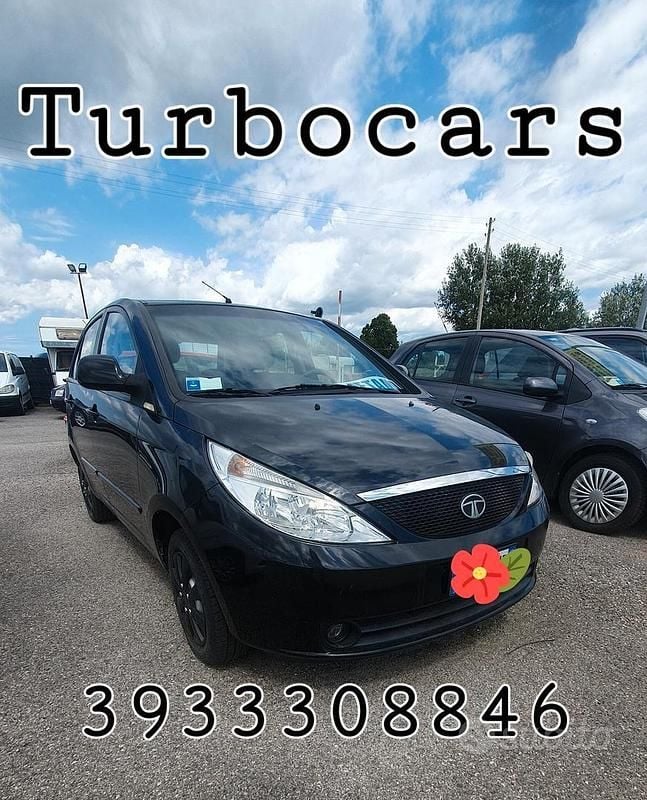 Usata Tata Indica 75 CV (55 kW) 2011 Nero Utilitaria