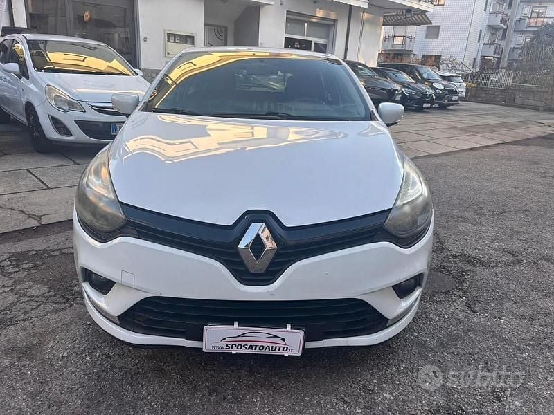 Usata Renault Clio IV 75 CV (55 kW) 2017 Bianco Berlina