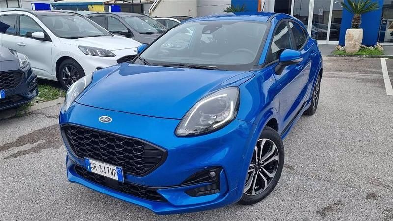Usata Ford Puma ST-Line 125 CV (91 kW) 2023 Blu blazer SUV