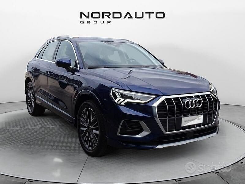 Usata Audi Q3 S-Line 150 CV (110 kW) 2022 Blu/azzurro SUV