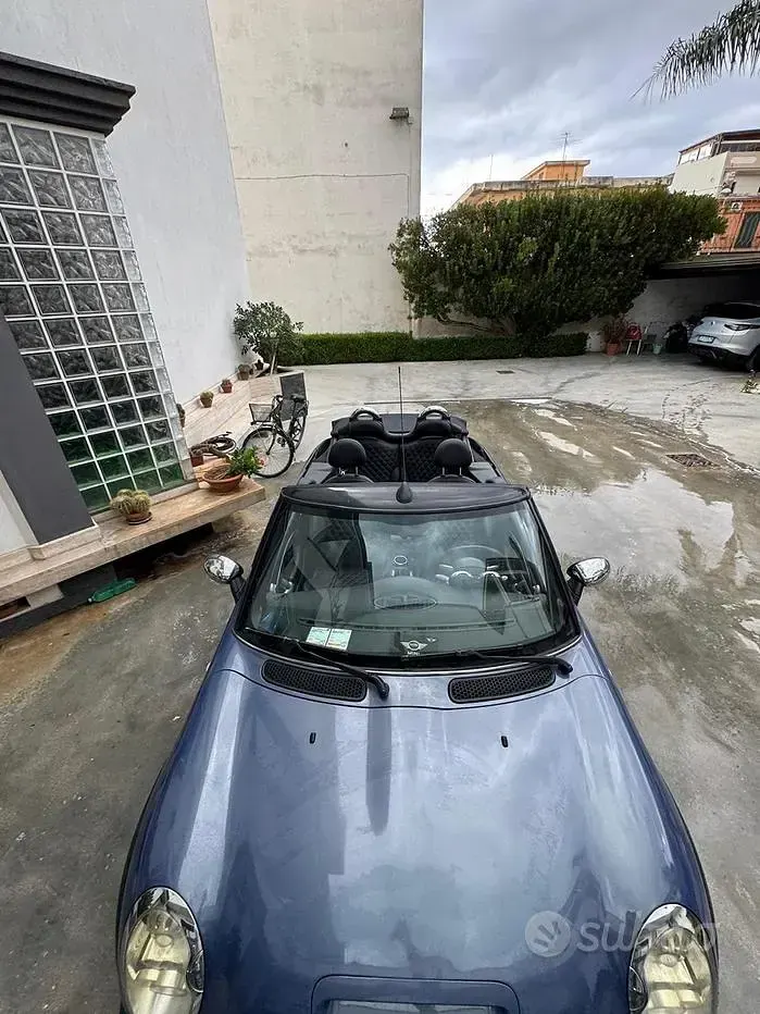 Usata Mini Cooper S Cabriolet 170 CV (125 kW) 2006 Bluazzurro Cabrio