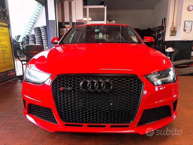 Rosso Usata 2013 Audi RS4 Ambiente Station wagon | 34.500 € (Buon prezzo) - Immagine 1/4