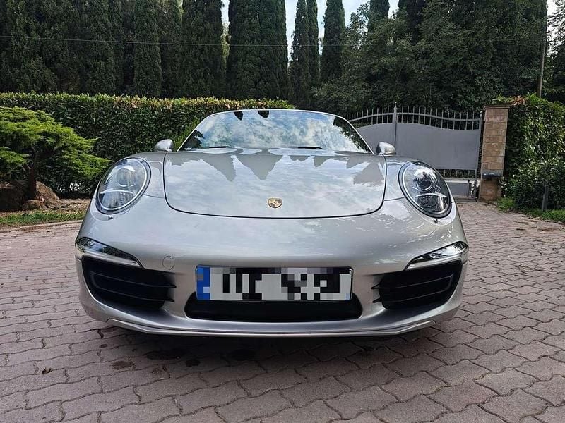 Usata Porsche 997 400 CV (294 kW) 2013 Argento Cabrio