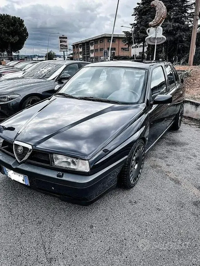 Usata Alfa Romeo 155 186 CV (136 kW) 1996 Blu Berlina