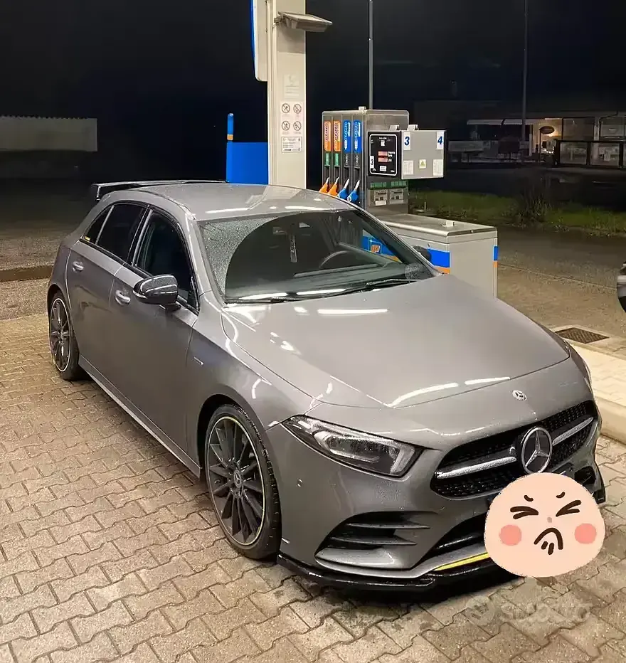 Usata Mercedes A250 224 CV (164 kW) 2018 Grigio Berlina
