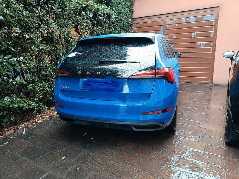 Usata Skoda Scala Sport 150 CV (110 kW) 2021 Blu Utilitaria