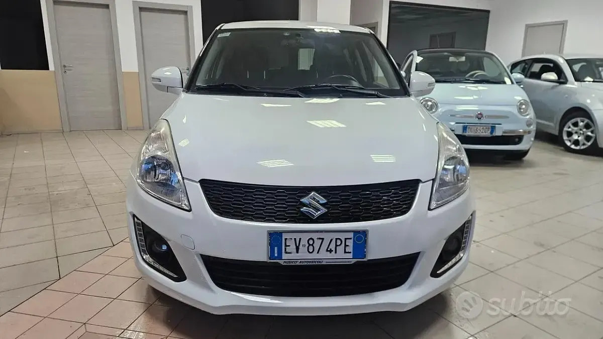 Usata Suzuki Swift Cool 75 CV (55 kW) 2014 Bianco Utilitaria