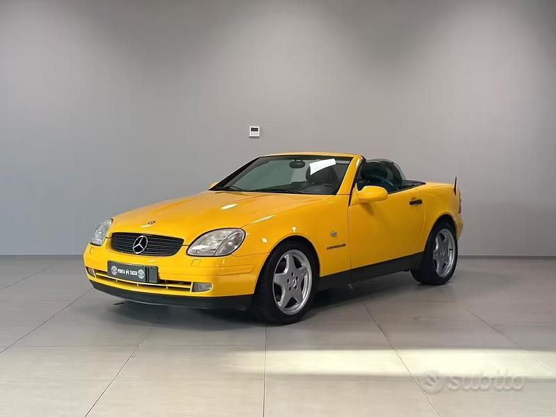Usata Mercedes SLK230 193 CV (141 kW) 1998 Giallo Cabrio