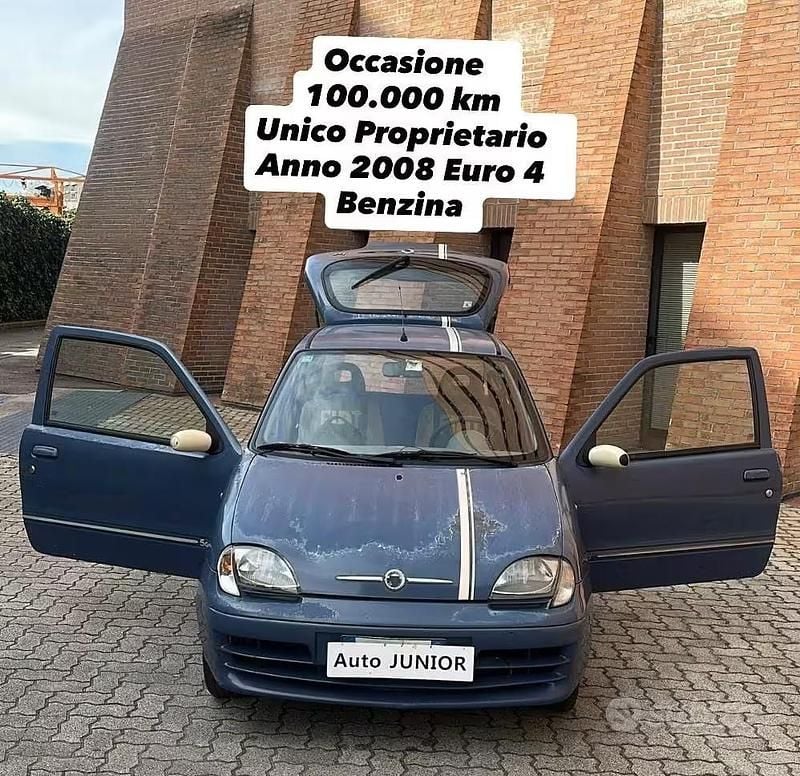 Usata Fiat 600 Anniversary 54 CV (39 kW) 2007 Grigio Utilitaria