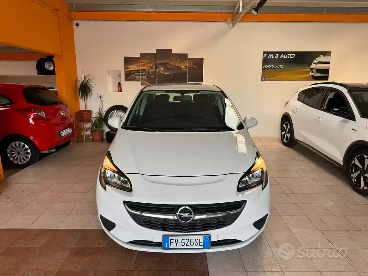 Usata Opel Corsa 69 CV (50 kW) 2019 Bianco Utilitaria