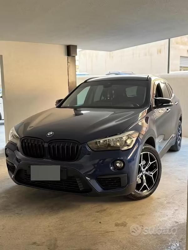 Usata BMW X1 150 CV (110 kW) 2017 Blu SUV