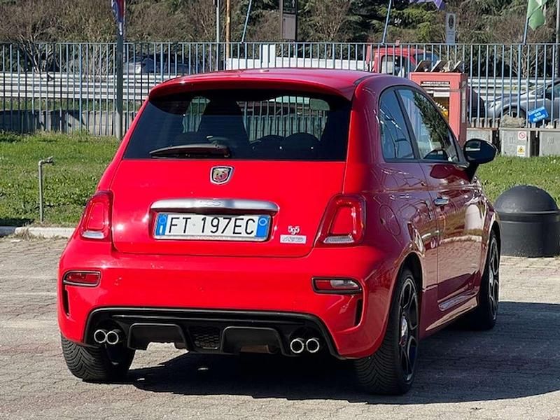 Usata Abarth 595 Pista 160 CV (117 kW) 2019 Rosso Utilitaria