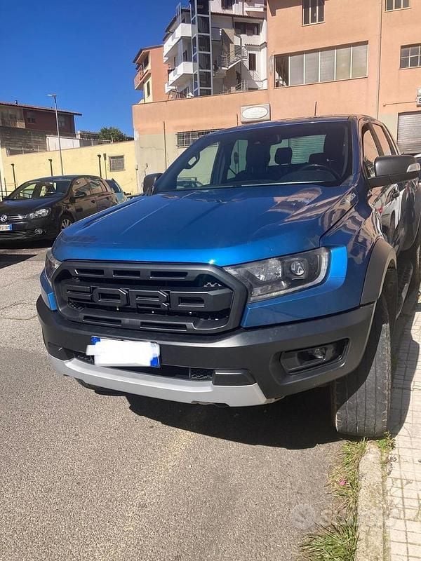 Usata Ford Ranger Raptor 230 CV (169 kW) 2021 Blu Pick-up