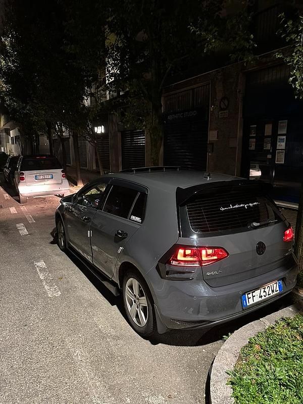 Usata VW Golf VII 110 CV (80 kW) 2016 Grigio Berlina