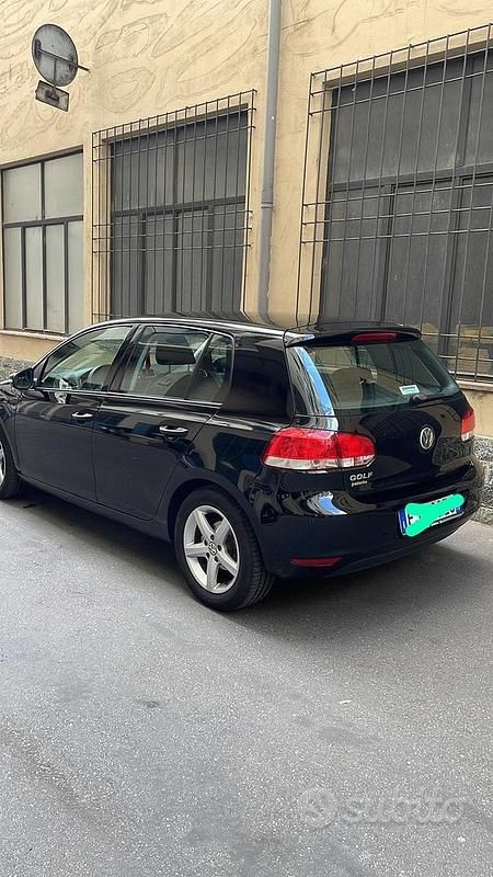 Usata VW Golf VI 80 CV (58 kW) 2011 Nero Utilitaria