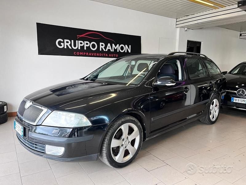 Nero Usata 2007 Skoda Octavia Elegance Station wagon | 1490 € (Buon prezzo) - Immagine 1/4