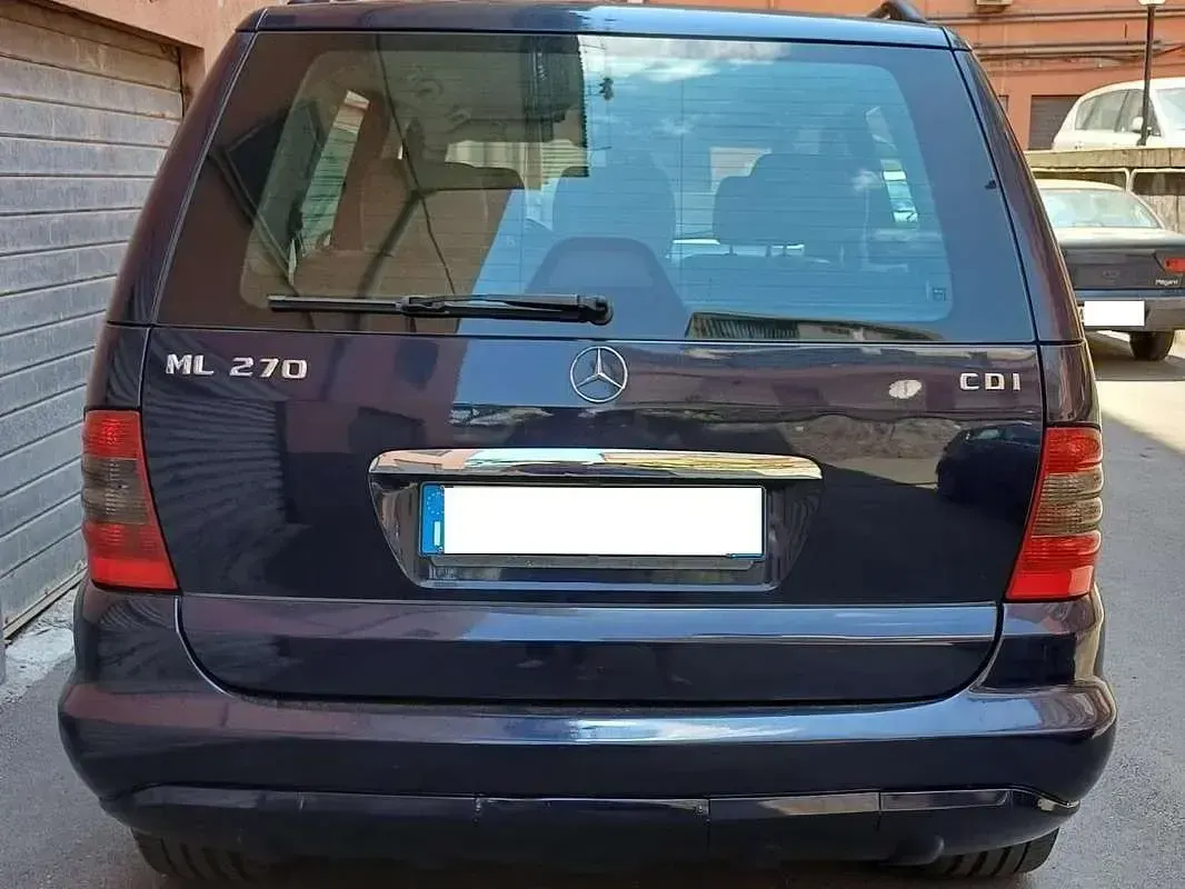 Begagnad Mercedes ML270 Classic 163 HK (119 kW) 2005 Blå SUV