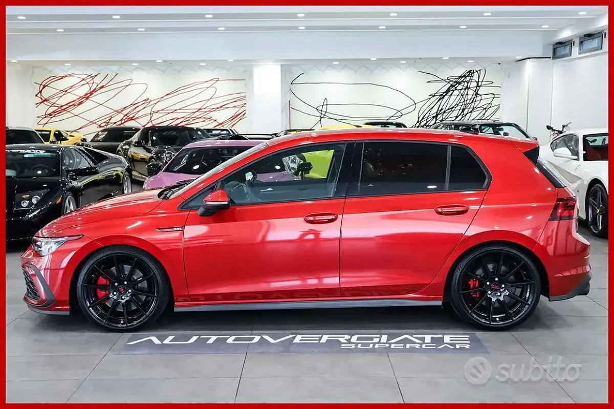 Usata VW Golf VIII GTI 245 CV (180 kW) 2020 Rosso Berlina