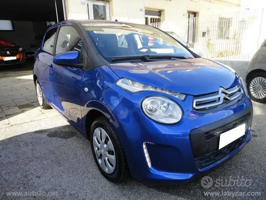 Usata Citroën C1 72 CV (52 kW) 2019 Blu/azzurro Utilitaria