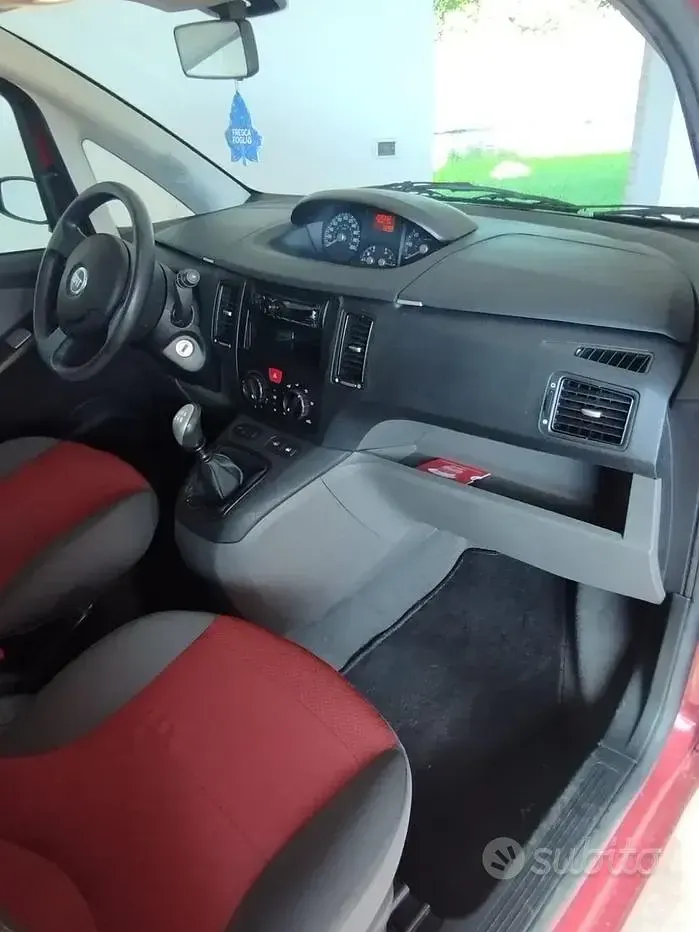 Usata Fiat Idea 80 CV (58 kW) 2007 Rosso Monovolume