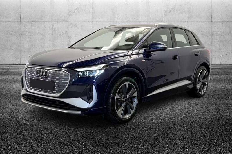 Blu/azzurro Usata 2022 Audi Q4 e-tron S-Line SUV | 35.450 € (Buon prezzo) - Immagine 1/4