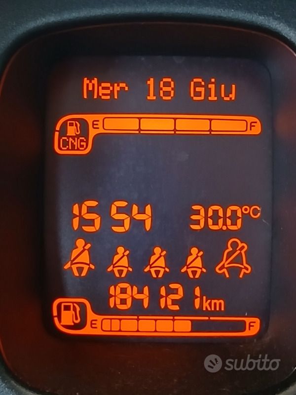 Usata Fiat Panda 70 CV (51 kW) 2016 Marrone Utilitaria