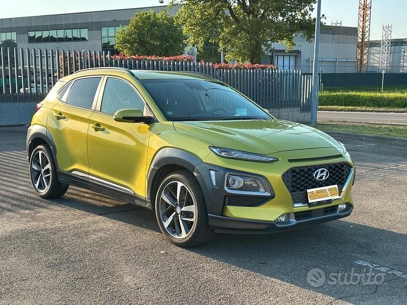 Usata Hyundai Kona Xpossible 120 CV (88 kW) 2018 Verde SUV