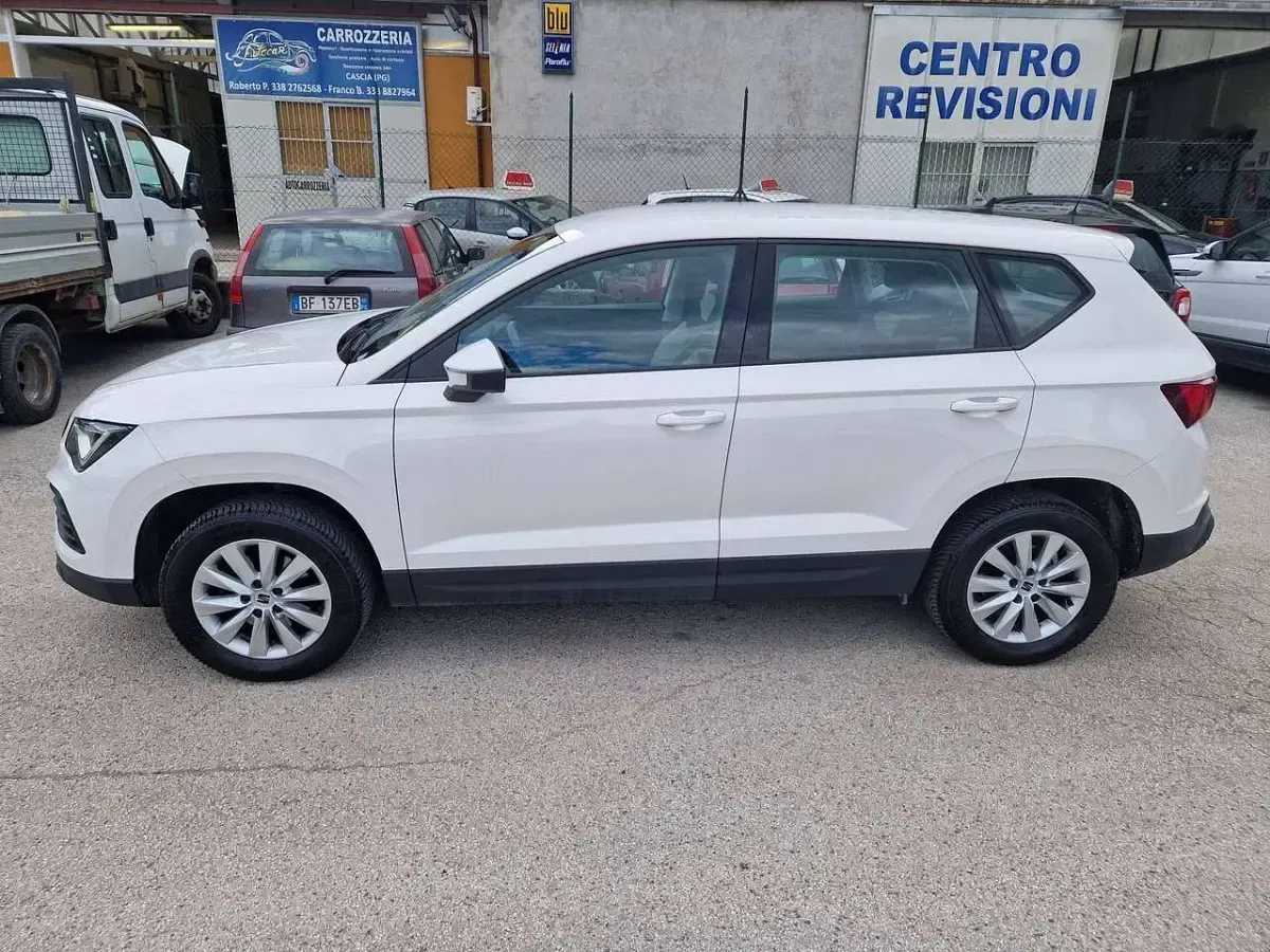 Usata Seat Ateca Reference 110 CV (80 kW) 2022 Bianco pastello SUV