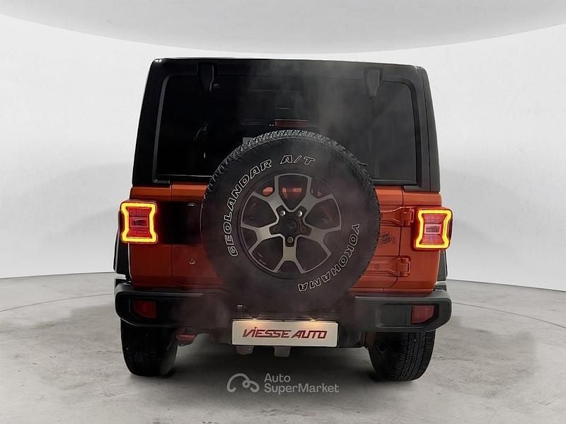 Usata Jeep Wrangler Rubicon 200 CV (147 kW) 2019 Arancione SUV