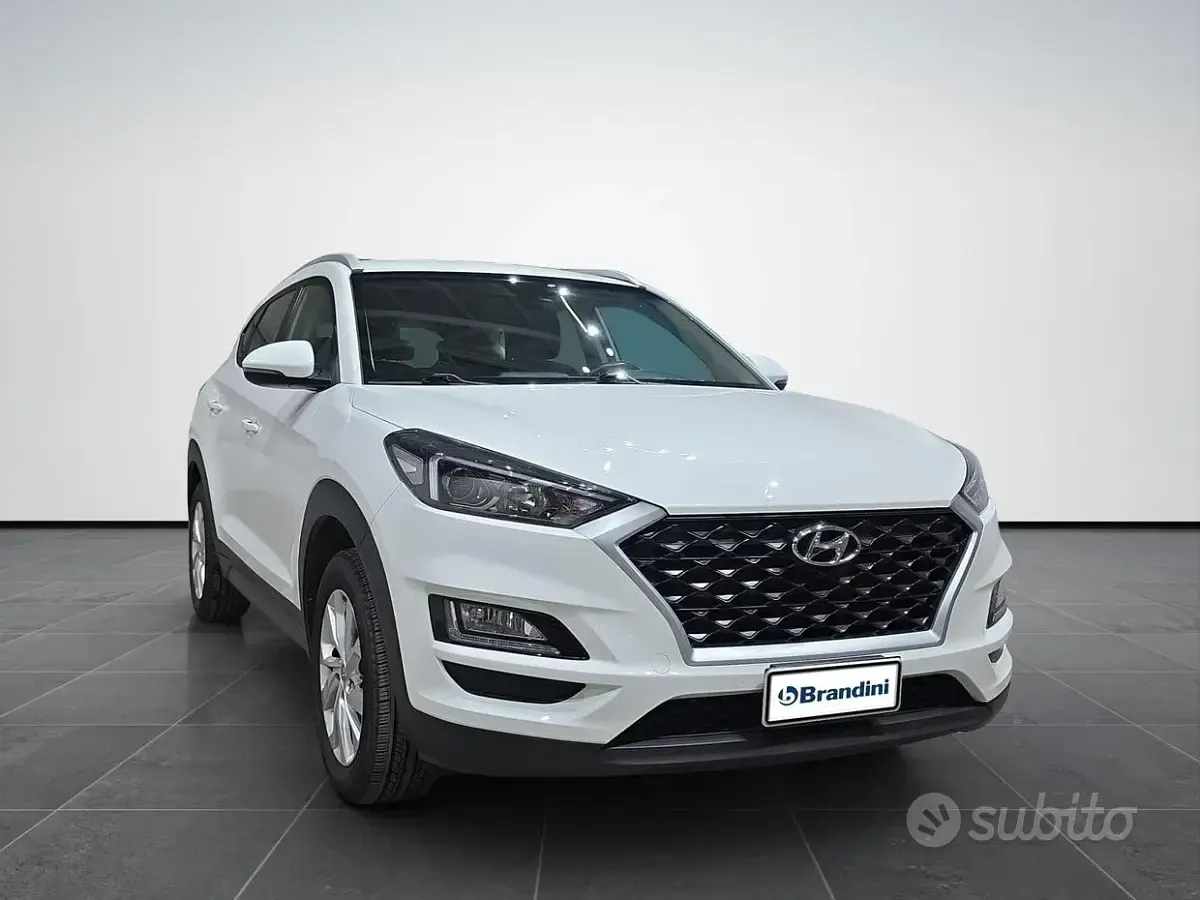 Usata Hyundai Tucson Comfort 116 CV (85 kW) 2020 Galpine white SUV