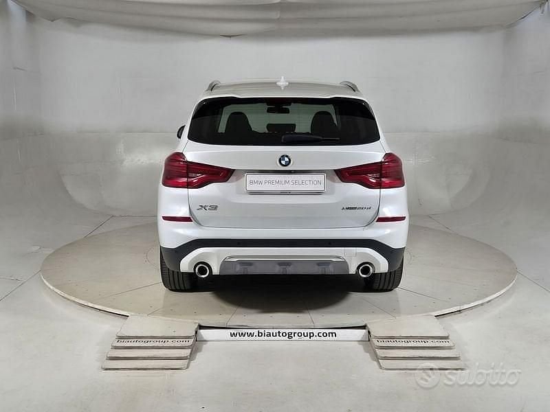 Usata BMW X3 Luxury Line 190 CV (139 kW) 2020 Bianco SUV