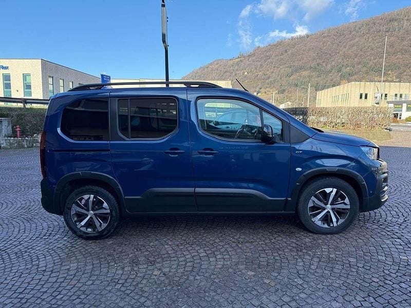 Usata Peugeot e-Rifter GTi 56 kW (77 CV) 2021 Blu notte Monovolume