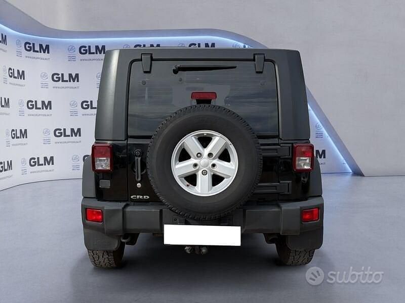 Usata Jeep Wrangler Rubicon 2007 Nero SUV