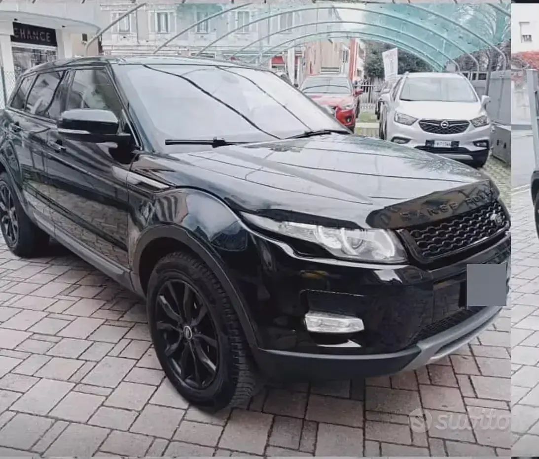 Usata Land Rover Range Rover evoque 190 CV (139 kW) 2012 Nero SUV