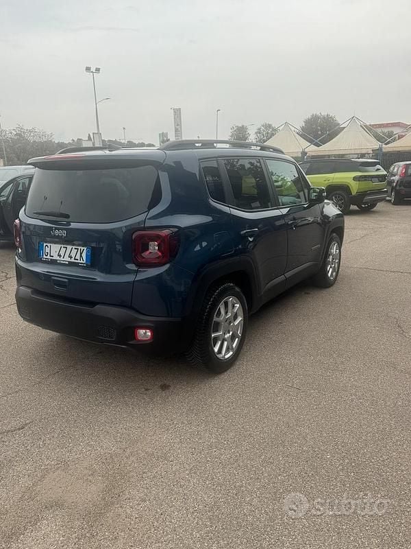 Usata Jeep Renegade Limited 130 CV (95 kW) 2023 Blu SUV