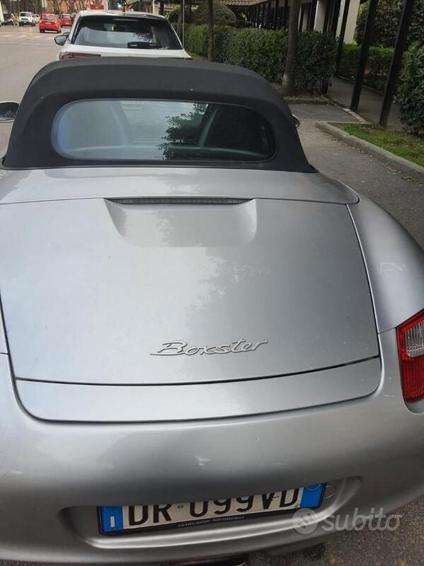 Usata Porsche Boxster 228 CV (167 kW) 2008 Grigio Cabrio
