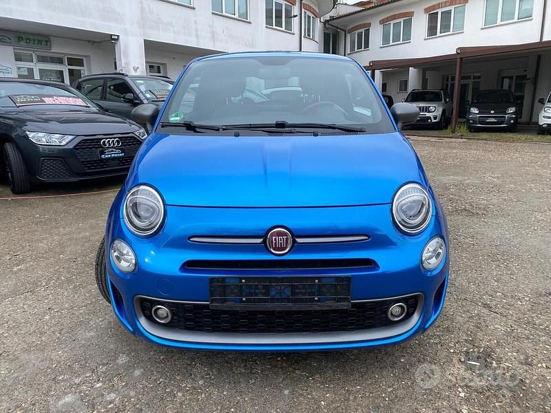 Usata Fiat 500 Mirror 69 CV (50 kW) 2018 Blu Berlina