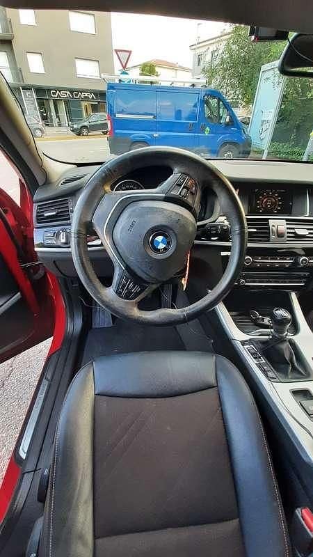 Usata BMW X4 xLine 190 CV (139 kW) 2015 Rosso SUV