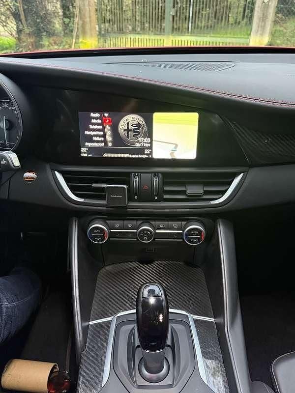 Usata Alfa Romeo Giulia Quadrifoglio 510 CV (375 kW) 2017 Rosso Berlina