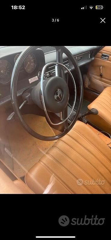 Usata Mercedes 220 1970 Verde Berlina