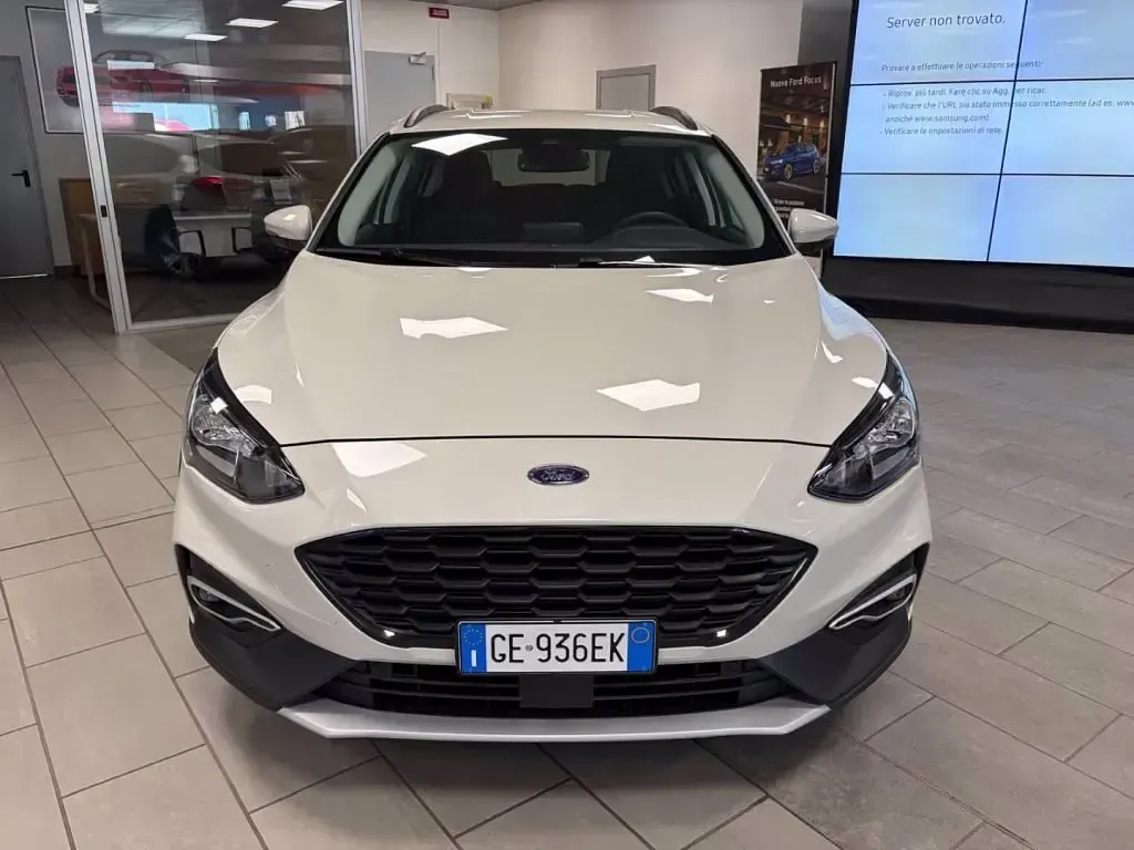 Usata Ford Focus Active 125 CV (91 kW) 2021 Metropolis white (metallizzato) Berlina