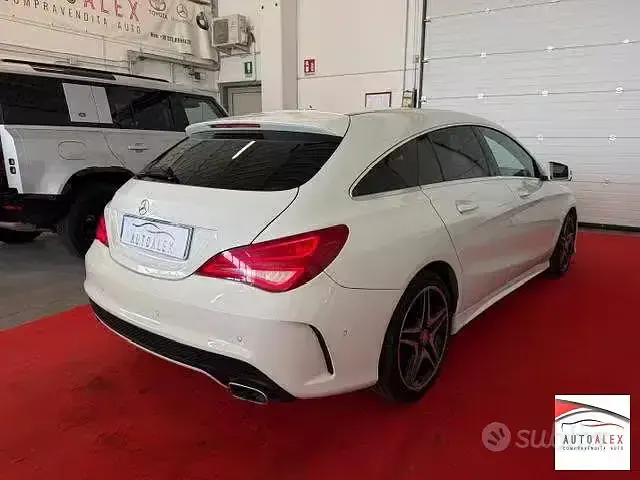 Usata Mercedes CLA200 135 CV (99 kW) 2015 Bianco Coupé