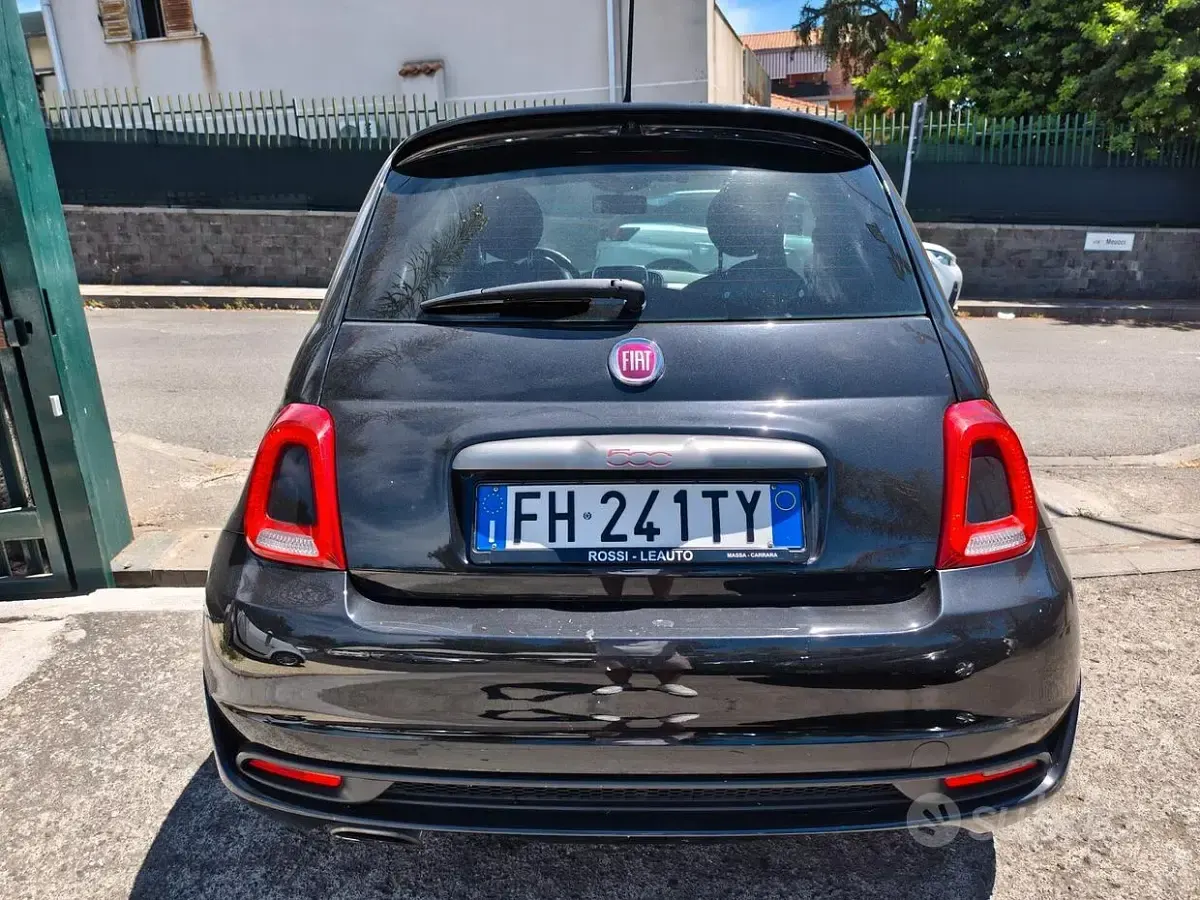 Usata Fiat 500 S 69 CV (50 kW) 2017 Nero Berlina