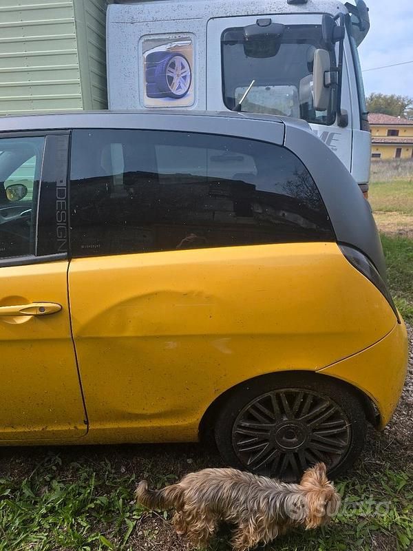 Usata Lancia Ypsilon 2008 Giallo Utilitaria