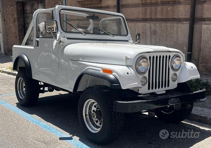 Usata Jeep CJ 1981 Bianco SUV