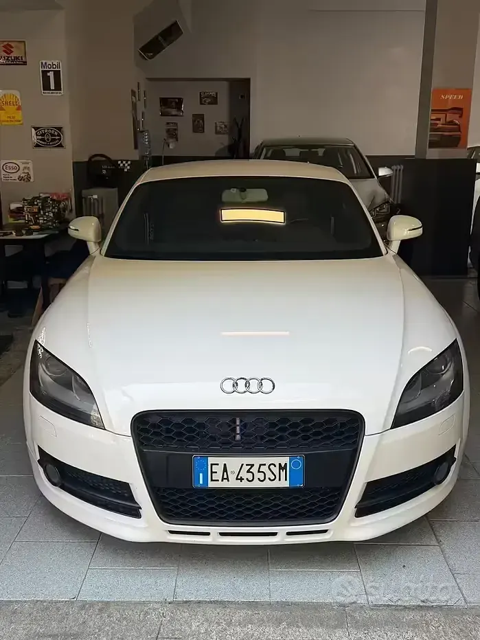 Usata Audi TT S-Line 211 CV (155 kW) 2010 Bianco Coupé